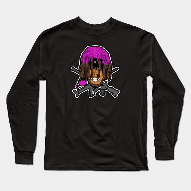 toys gansta Long Sleeve T-Shirt by Behold Design Supply